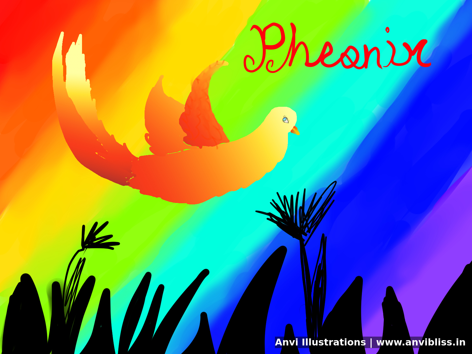 Nature artwork by Anvi
